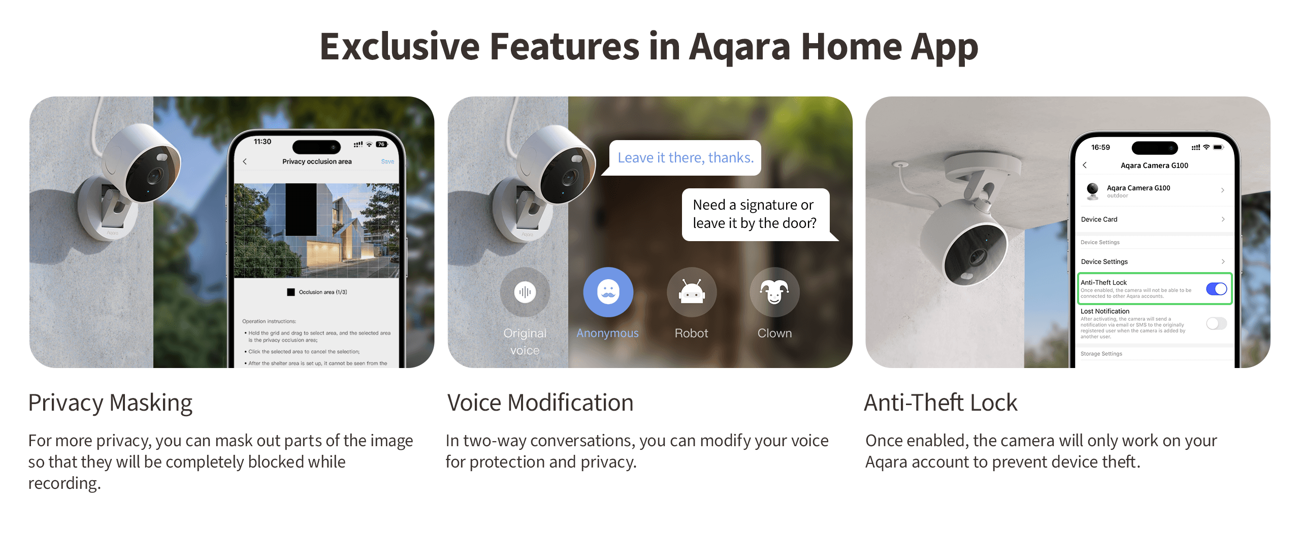 Aqara Camera G100 Select — detail 13