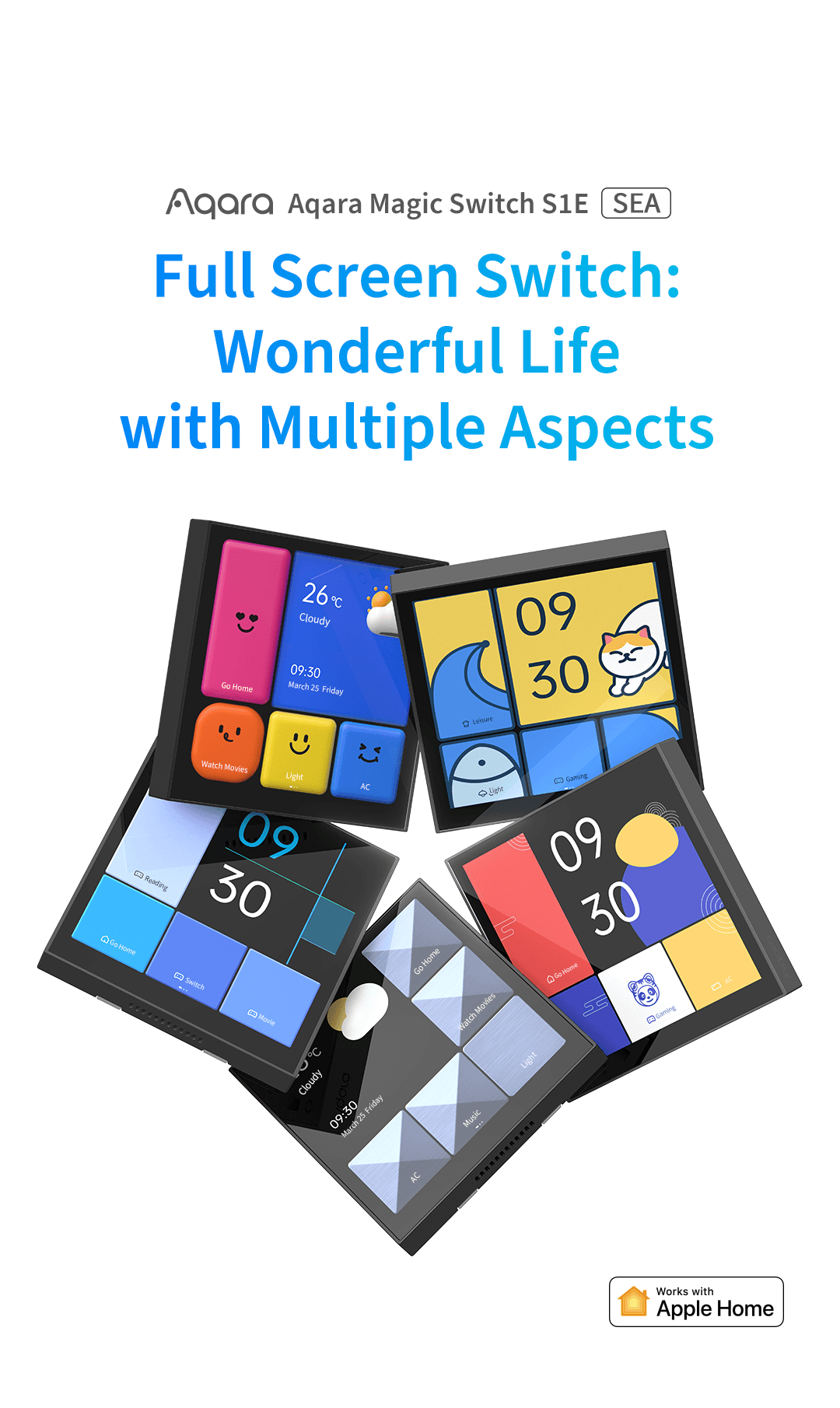 Aqara Magic Switch S1E — detail 1