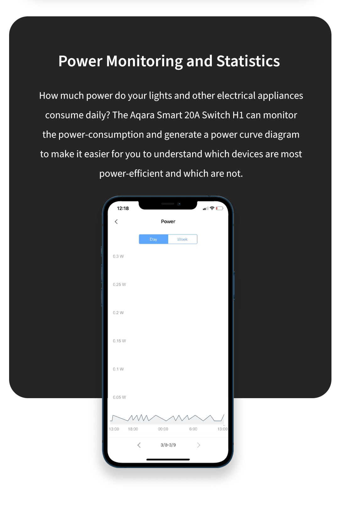 Aqara Smart 20A Wall Switch H1 (For Water Heaters, etc.) — detail 8