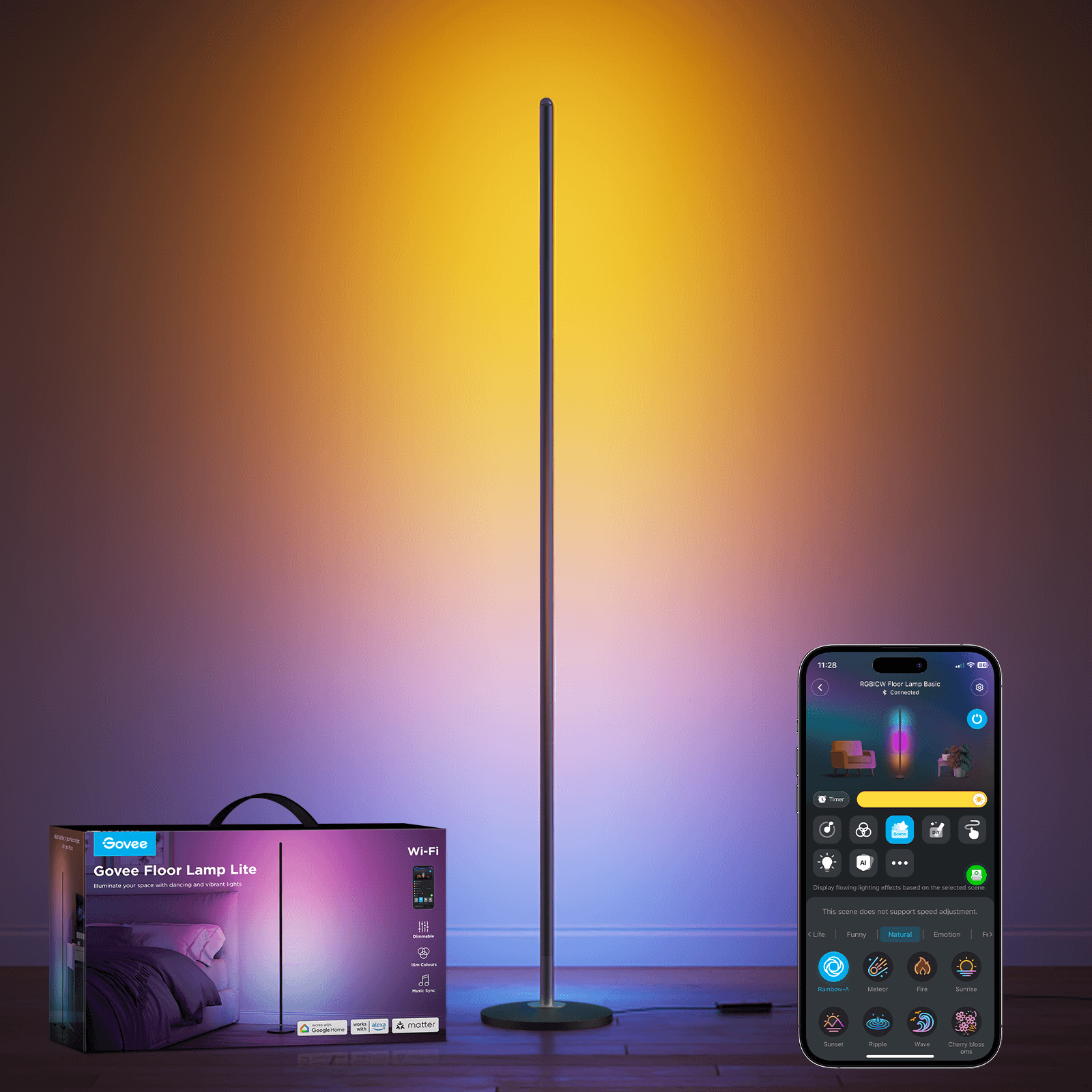 Govee RGBICW Smart Floor Lamp Basic — detail 1
